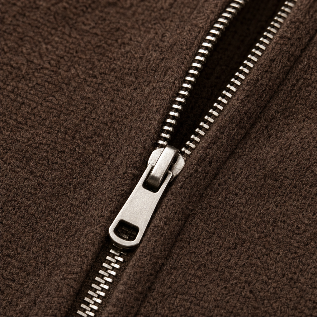 Women's Hooded Knit Cardigan – Oversized Zip-Up Design